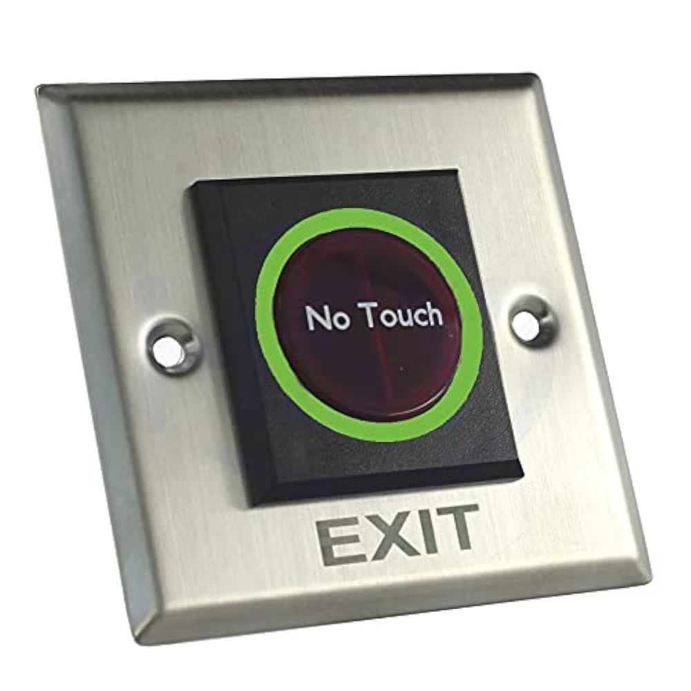 no touch push button